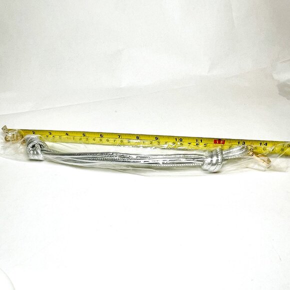 Acrylic Clutch/Crossbody Bag with silver knot design - Picture 13 of 14